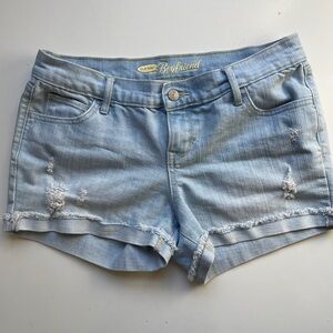 Old Navy Light Blue Jean Shorts Size 2